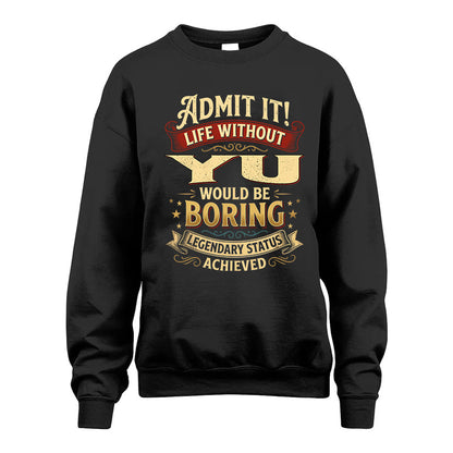 YU TT3-TK79 Personalized Funny Quote Apparel
